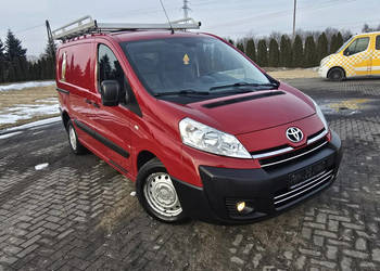 Toyota ProAce 1,6e-hdi 3 osoby.Klimatyzacja.Tempomat.Hak.kredyt.Okazja
