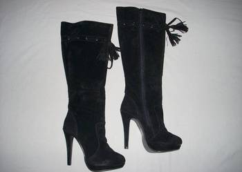 NOWE kozaki platformy ZAMSZ lekkie 40 40,5