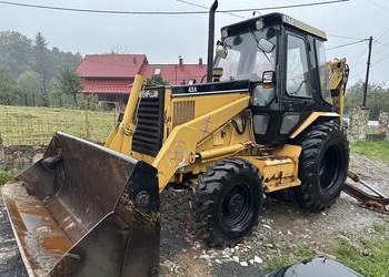 Cat 416B koparko ładowarka 4x4 teleskop krokodyl koparka Caterpillar