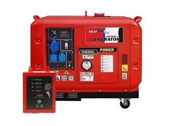 AGREGAT GENERATOR PRĄDOTWÓRCZY 9,5kVA SILEN 1F ATS