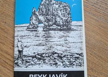 Reykjavik Island1: 1000 000 mapa