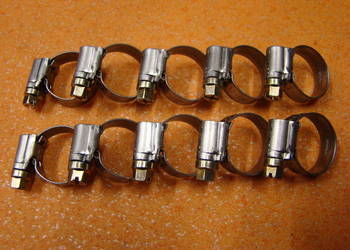 Obejma ślimakowa MIKALOR W2 12-22 mm x 9 mm 10 sztuk