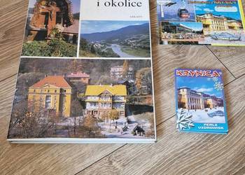 książka album Krynica-Zdrój uzdrowisko + puzzle i mini książka