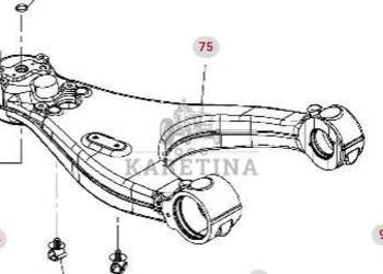 Fendt 930 933 936 939 942 GEN 7 Wahacz Górny Prawy CZĘŚCI H218PF050048A Fendt 930 933 936 939 942 GEN 7 Wahacz Górny Prawy CZĘŚCI H218PF050048A