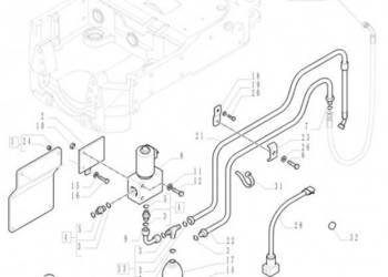 New Holland T6010 T6090 T6070 Rurka hydrauliczna 47057723