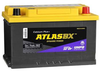 Akumulator 74Ah 750A ATLAS BX Dynamic Power DARMOWY DOWÓZ I WYMIANA