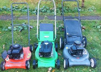 Kosiarka spalinowa do trawy.