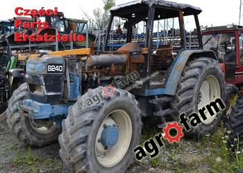 Ford 8240 części, skrzynia biegów, silnik, most