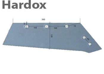 Lemiesz 300hektarów HARDOX DW35S/P części do pługa REGENT