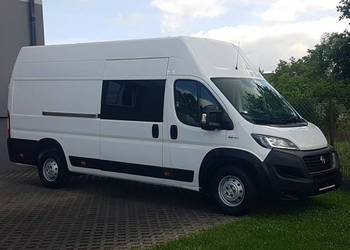 Fiat Ducato 7-OSÓB L4H3 MAXI DŁUGI WYSOKI BRYGADÓWKA JUMPER BOXER KLIMA TE…