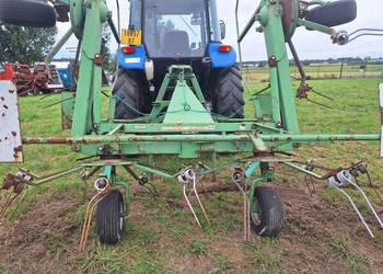 Przetrząsarka STOLL 2585, wałek WOM w komplecie