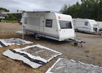 Przyczepa kempingowa prysznic wc obrotowe mover markiza kasetowa + ściany