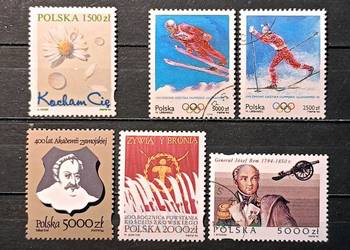 K Znaczki polskie rok 1994 kwartał I