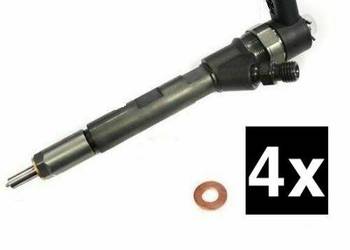 4x wtryskiwacz 0445110183 1.3 Jtd CDTI Opel Fiat Lancia 0986