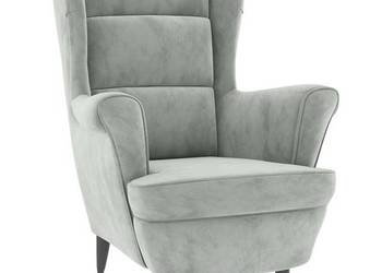 vidaXL Fotel jasnoszary, aksamitny(SKU:324059)