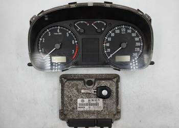 Sterownik Silnika Skoda Octavia 2.0 8v AQY 06A906018FH 0261206266 Zestaw