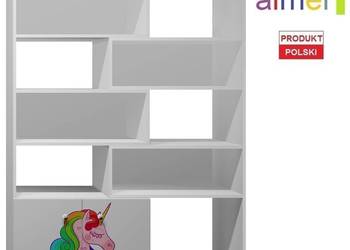 JEDNOROŻEC 14 - N37 regał z regulacją dziecięcy 80(140)x40 w