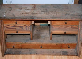 Sekretarzyk biedermeier nadstawka do renowacji