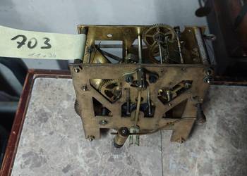 703 Mechanizm starego zegara ściennego Mauthe FMS
