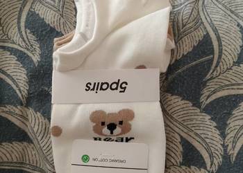 Skarpetki/stopki damskie, 39-42. 5 sztuk