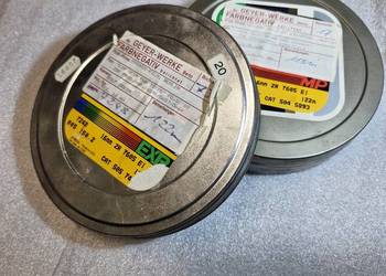 Puszka 16mm GEYER-WERKE Berlin ZDF David Slama Regina Ziegler