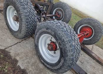 OŚ przyczepa jednoosiowa hamowana