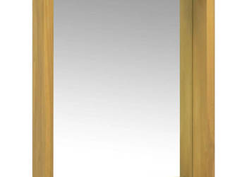 Szafka z lustrem 30x10x40 cm lite drewno tekowe WM-338243