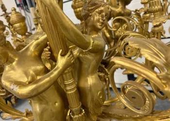 Zyrandol brąz pałacowy OKAZJA