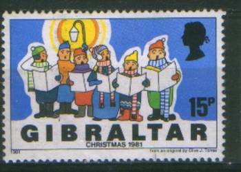Zn. Gibraltar Mi 430 (*)  1981