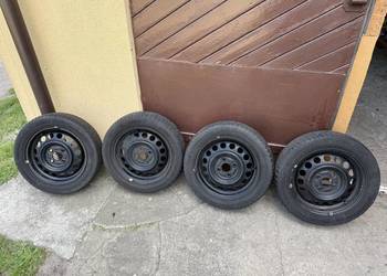 Felgi stalowe 14 4x100 ET 45 koła opony Hankook Optimo K715 165/60 R14 75T