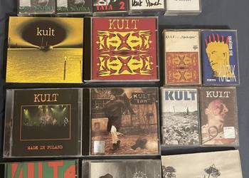 Płyty CD kasety magnetofonowe kult Kazik autograf