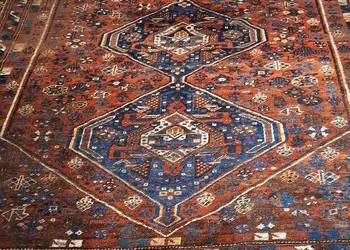 Stary. Bardzo Ładny. Tkany Dywan