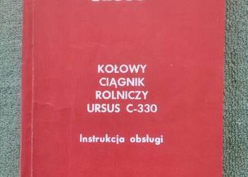 Instrukcja obsługi ciągnik rolniczy Ursus C-330 oryginalna PRL 1980