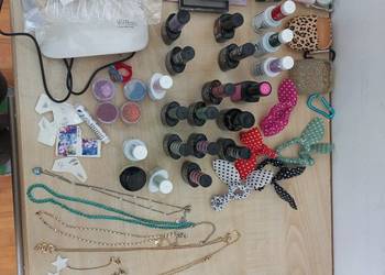 Gel łaki, lampka LED.