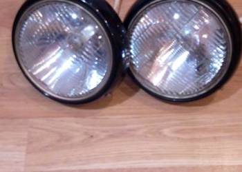 UAZ GAZ 69 komplet lamp przednich oryginalny z czasów PRL