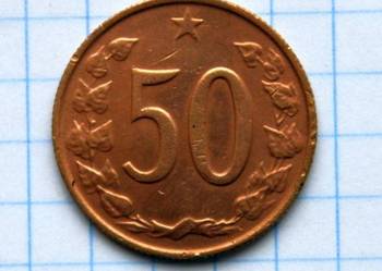 50 HALERZY 1964 ROK - CZECHOSŁOWACJA
