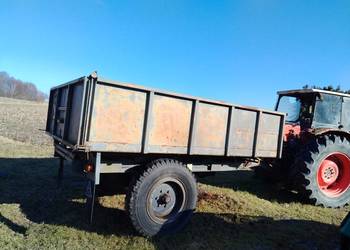 Przyczepa, skorupa, jednosiowa,wywrotka