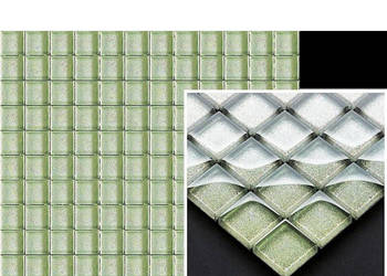 Mozaika szklana Verde Brokat 29,8 x 29,8; Paradyż, płytki, kafelki