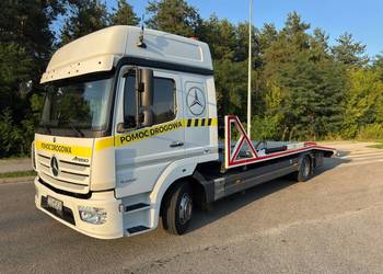 Mercedes Atego 1023 Autolaweta na dwa auta Pomoc Drogowa