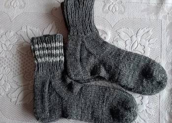 2 pary skarpet z wełną alpaki 43-45