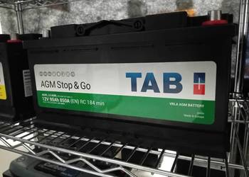 TAB 95Ah 850A AGM Darmowa Dostawa