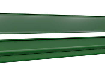 Listwy cenowe wciskane TE -39 - 1238 mm wciskana Kolor ZIELONY RAL 6029