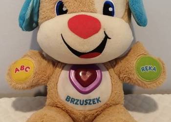 Szczeniaczek uczniaczek, interaktywna, FisherPrice (Pluszak