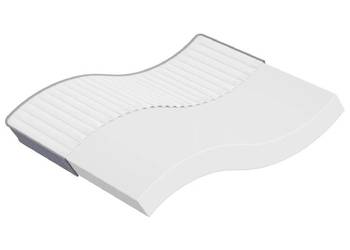 vidaXL Materac piankowy, średnio miękki, 200x200 cm(SKU:373016)