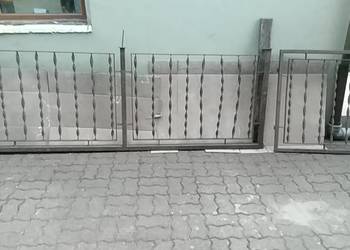 Barierka na balkon 259 cm, balustrada na taras , furtka 90cm