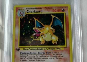 Pokemon charizard PSA 1 edition 1999