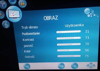 Telewizor kolorowy SHARP 32 cale uzywany sprawny
