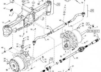 New Holland T6090 T6070 Obudowa 47385057