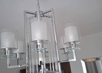 Lampa wisząca nowoczesna chromowana Manhattan Lumina Deco