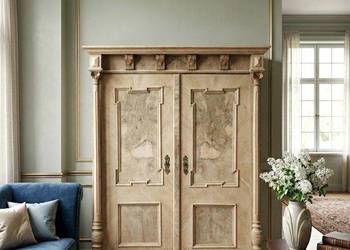 Orzechowa Szafa Eklektyczna AntykiMarki.pl